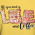thumbnail image 3 of CafePress - All You Need Is Love And Coffee T Shirt - Men's Classic Graphic T-Shirt, 3 of 4
