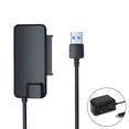 thumbnail image 1 of sweethay Convertidor SATA SATA a USB 3,0 adaptador convertidor externo para 2,5 3,5 pulgadas SSD HDD disco duro externo SATA a USB Cable ER Juegos de teclado y mouse para computadora  Mit Netzteil, 1 of 8