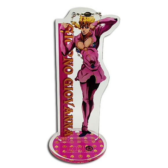 JoJo's Bizarre Adventure S4 Giorno Acrylic Anime Keychain GE-38709