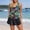 Black, variant on HUAXUN Tankini Swimsuits for Women Tummy Control Y2k Swimsuit Vacation Modest Bathing Suits Modest Swim Tank Top 2 Piece Swimsuits Floral Print Cami Tops