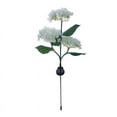 thumbnail image 2 of IMossad Hydrangea Solar-Powered Garden Lights, Color-Changing Outdoor LED Flowers, 29-inch Fabric & PVC, IP65 Waterproof, Auto On/Off, 2 of 7