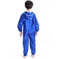 thumbnail image 3 of Ticikt Toddler Little Big Kid's Rain Suit Rain Pants Cartoon Thick Waterproof Outdoor Gear 2-13Y,Color:Blue, 3 of 9