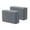 Grey, variant on 2 Pcs Yoga Blocks 9x6x3 Inch Foam Yoga Props for Pilates Stretching Meditation Exercise Lightweight Yoga Essentials Soft Non Slip Surface Beveled Edges for Stability Balance