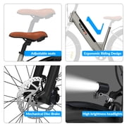 5TH WHEEL W18B Electric Bike for Adult with 350W Motor, 26 Electric Mountain Bike with 36V 10.4Ah Removable Battery Ebike, Electric Bicycle with 7 Speed, UL2849
