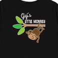 thumbnail image 4 of Inktastic Gigi's Little Monkey Grandchild Boys or Girls Long Sleeve Toddler T-Shirt, 4 of 5