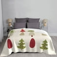 thumbnail image 6 of XMXT Throw Blanket, Colorful Flat Christmas Tree Machine Washable Blankets for Sofa, 60 x 50 inches, 6 of 9