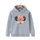 thumbnail image 2 of Sudadera con capucha para niños con estampado de leopardo de Minnie Mouse, sudadera de Disney, sudaderas con capucha de gran tamaño para primavera y otoño, para niños de 4 a 16 años, 2 of 5