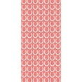 thumbnail image 2 of CafePress - Light Coral Horseshoe Pattern - Large Beach Towel, Soft 30"x60" Towel with Unique Design, 2 of 3
