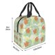 thumbnail image 3 of Easygdp Tropical Flowers Bolsa Térmica Premium - Tela Oxford Impermeable, Gran Capacidad, Bolsillo Frontal, Unisex para Trabajo, Escuela, Actividades al Aire Libre y Picnics, 3 of 8