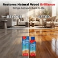 thumbnail image 6 of High-Gloss Hardwood Polish for Floors and Furniture Non-Greasy Scratch Repair and Wood Conditioner, 6 of 8