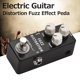 thumbnail image 5 of Pedal de efectos MOSKY FUZZ DISTORTION Mini Pedal de efecto Guitarra eléctrica Distorsión Pedal de efecto Fuzz Carcasa de metal completa True Bypass MOSKY Pedal de efectos, 5 of 7
