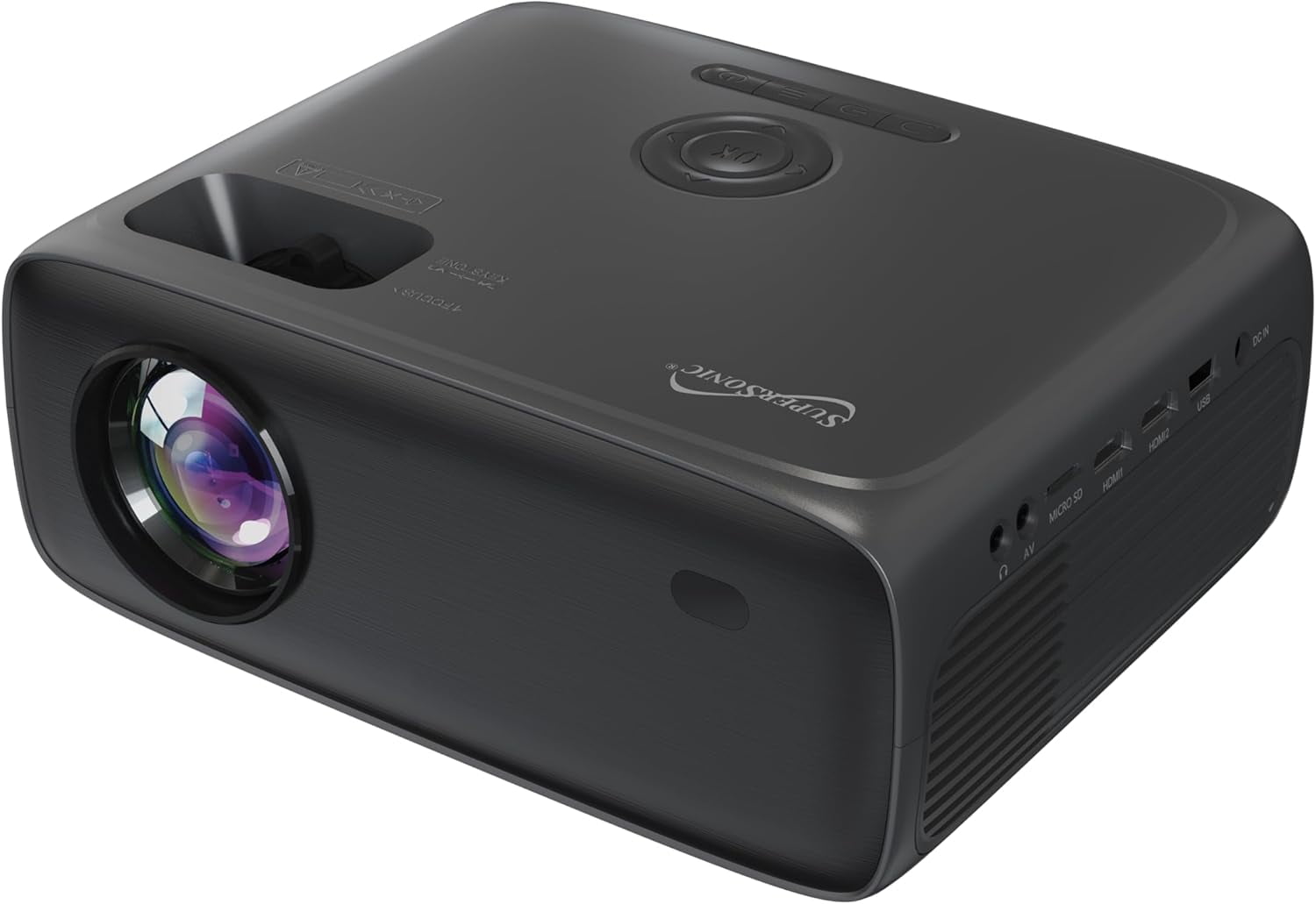 Supersonic SC-282P Full Hd 1080p Led Projector With Bluetooth