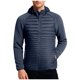 thumbnail image 2 of Ceisia Men's Winter Warm Stand Collar Zipper Cardigan with Pockets Windproof Water Gift Repellent Lightweight Puffer Jacket, 2 of 7