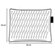 thumbnail image 5 of Paquete 2 Almohadas EBDreams Pillow Mix Blanco Air Sense Estandar Media Ergonómica Bambú El Bazar Store, 5 of 5