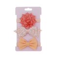 thumbnail image 1 of Elastic Headband for Baby Flower Bow Hair Bands Hand Bowknot Set Headwear Jewelry Accessories for Newborn Infant Toddlers Kids Chilren Pink, 1 of 6