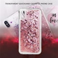 thumbnail image 4 of fastboy Phone Case Shockproof TPU Phone Cover Glitter Cellphone Protector, Replacement for Samsung A70, Pink, 4 of 5