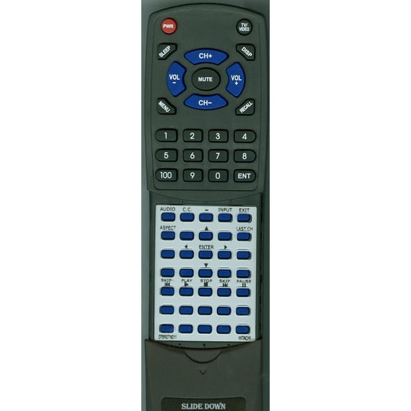 Replacement Remote for HITACHI RT076R0TN011, 076R0TN011, L32A105