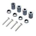 thumbnail image 1 of Almencla Alloy Hood Vent Spacer Riser Kits For All Engine Motor Swap Gray, 1 of 8