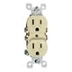 thumbnail image 1 of Contacto Duplex Residencial Leviton Marfil, 1 of 3
