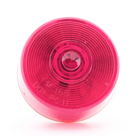 Peterson 165RMV Red Piranha LED 2" Clearance Side Marker Light Kit Multi-Volt