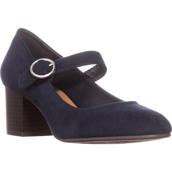 Womens SC35 Jurnae Mary Jane Pumps, Navy