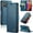 Blue, variant on CaseMe Leather For iPhone 17 Pro Wallet Case with RFID Blocking, For iPhone 17 Pro Case Wallet for Women Men Card Holder Magnetic Clasp Kickstand Folio Case for iPhone 17 Pro,Purple,For iPhone 17 Pro