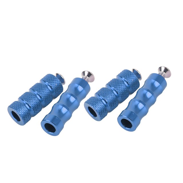 2 Pares de Clavijas de Pie para Palanca de Cambios de Motocicleta Clavija de Pie de Freno para Motocicleta Revestimiento de Proceso CNC Ajuste Preciso para Pernos de Montaje M6 ANGGREK Otros