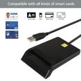 thumbnail image 3 of Multi-Function CAC Card Reader   Can Read DOD Military Common Access Smart Card  ID Card  support with Windows  Mac OS 10.6-10.10 and Linux, 3 of 9
