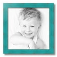 thumbnail image 2 of ArtToFrames 14x14 inch Turquoise Picture Frame, Blue 14" x 14" Wood Poster Frame (WOM-4588) 1234, 2 of 7