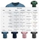 thumbnail image 3 of Blusas y camisas de manga corta con cuello en V para hombre, blusas casuales de moda con cuello en V, color liso, de manga corta, blusas, camisas, blusas para hombre, 3 of 7