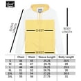 thumbnail image 2 of Beautiful Giant Polyester Men's Coat Long Sleeves Water Resistant Windbreaker Hoodie Jacket, 2 of 5