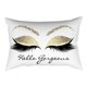 thumbnail image 1 of Funda De Cojín Para Decoración Del Hogar, Diseño De Pestañas, Funda De Cojín De Poliéster Para Oficina, Coche, Café, Funda De Almohada (J) Fyydes Descripción de la referencia, 1 of 5