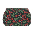 thumbnail image 2 of Disketp Strawberry Estuche de Lápices de Doble Capa con Tapa Abatible y Cremallera, Organizador Escolar para Adolescentes y Adultos, 2 of 7
