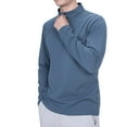 thumbnail image 2 of pstuiky camisas de manga larga para hombre, Camiseta informal de cuello alto para hombre, camiseta deportiva informal, camiseta de manga larga, camiseta de cuello alto de manga larga m, 2 of 9