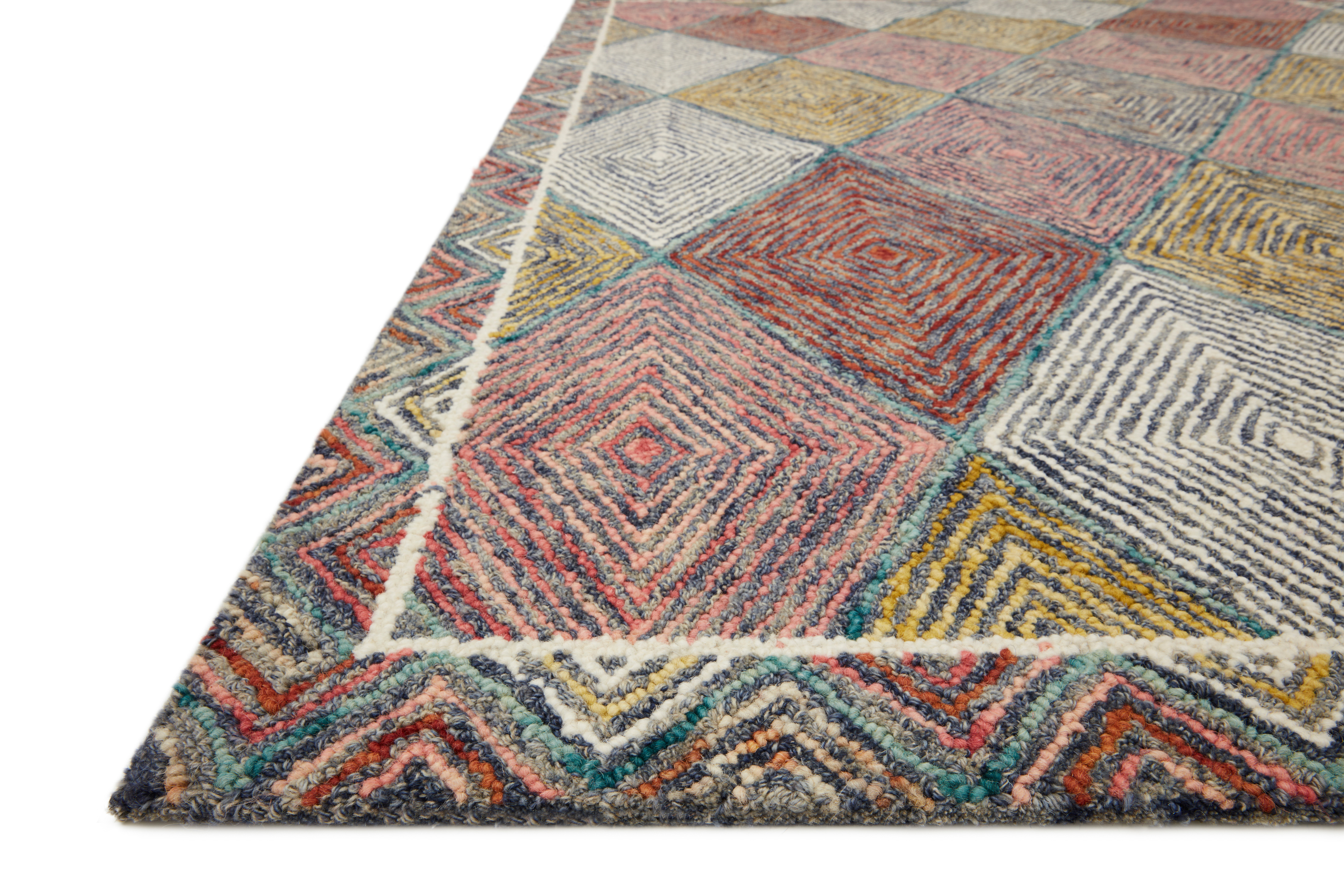 Loloi Spectrum Turquoise / Fiesta 2'-0" x 5'-0" Area Rug