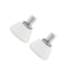 thumbnail image 1 of Sonducket 2Pcs Universal Skate Stoppers Rubber Professional Anti-Skid Skating Block Wheel Parts Outdoor Wear-resistant Brake Deportes y aire libre blanco, 1 of 6