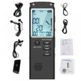 thumbnail image 6 of 32G Voice Recorder R01 Digital Voice Activated Recorder - Sound Audio Dictaphone Double Sensitive Microphone A-B Repeat Mini Lecture Recorder, 6 of 14