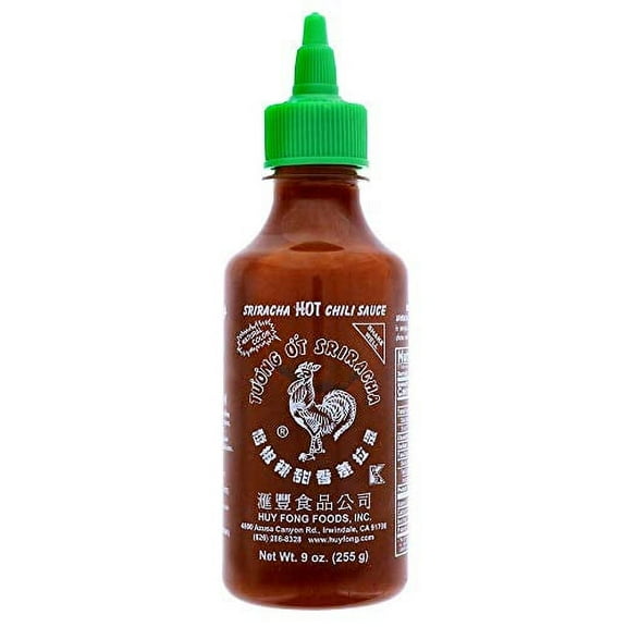 Huy Fong, Sriracha Hot Chili Sauce, 9 Ounce Bottle