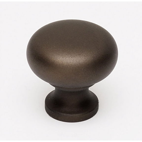 Alno 7/8" Cabinet Knob - Chocolate Bronze