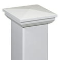 thumbnail image 2 of Barrette Outdoor Living 9020454 Sleeve Post Trad, White - 4 x 4 x 39 in., 2 of 4
