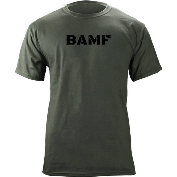 Vintage BAMF Funny Military Distressed T-Shirt