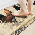 thumbnail image 6 of Set of 2 Rooster Kitchen Rugs Non Skid, Washable Chicken Rugs for Kitchen Floor,Farmhouse Decorative Rooster Kitchen Mats and Rugs for Seasonal, 6 of 6