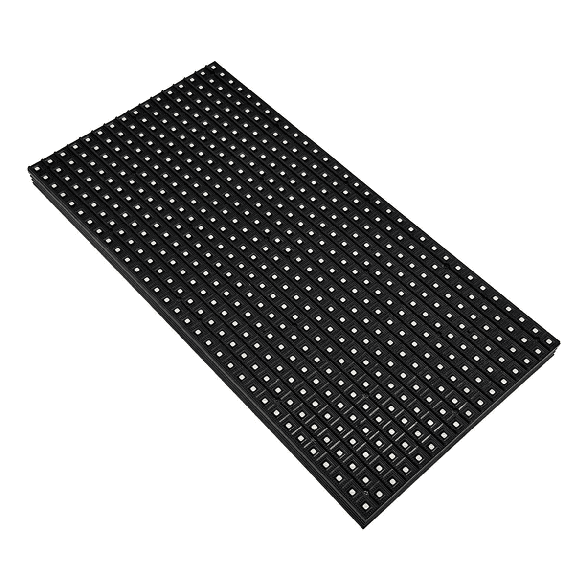 10Pcs P10 Full Color Outdoor LED Module HUB75 SMD3535 32x16 Pixels LED Display Panel 320x160mm 1/4S Driver,10 x LED Display Unit Board 10 x Power cord 10 x cable,Black