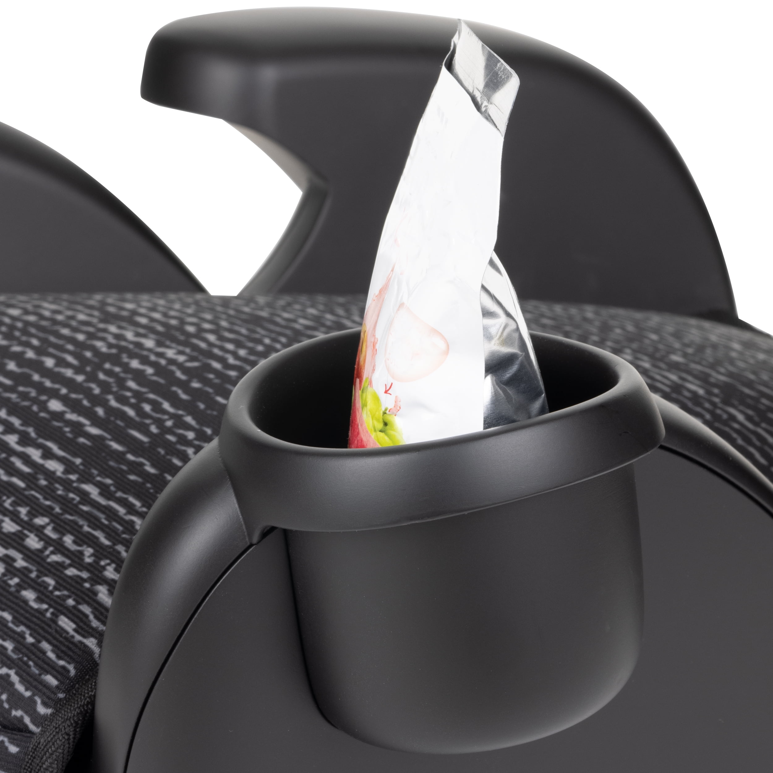 GoTime No Back Booster Car Seat (Static Black)