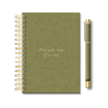 Set Journal  Bolígrafo | Preocúpate menos ora más