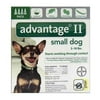 Bayer Advantage II Liquid Dog Flea Drops Imidacloprid/Pyriproxyfen 0.056 oz.