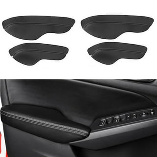 for Tesla Model 3 Y Car Door Inner handle Protective Leather Cover case  4pcs