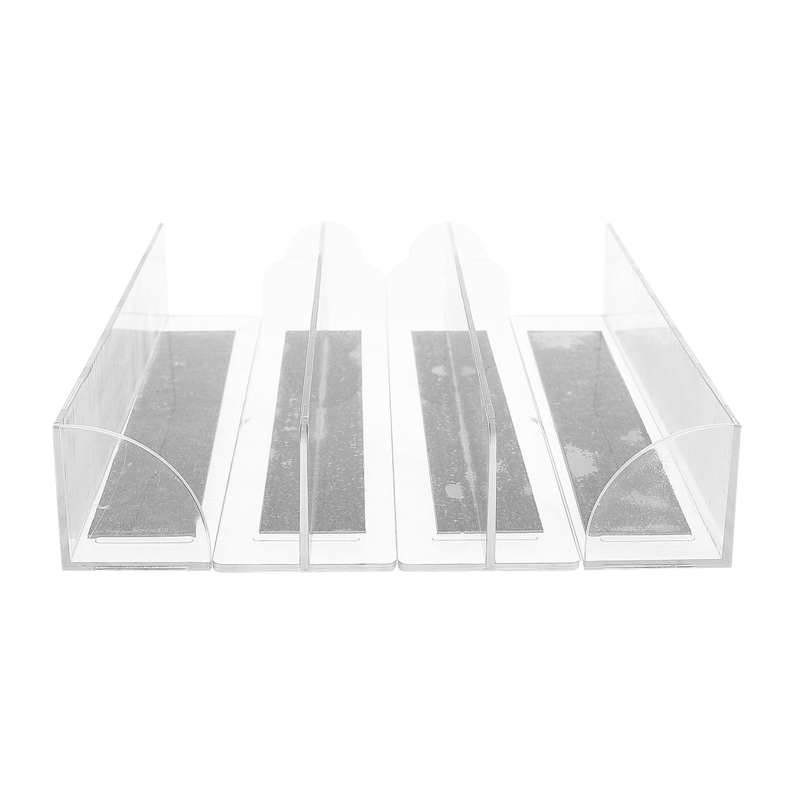 Rosarivae 4pcs Supermarket Shelf Dividers Classification Baffle