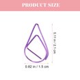 thumbnail image 3 of Shisuyan 50pcs Decorative Paper Clips Steel Wire Pink Clamping Stationery Homework File Organization, 3 of 9