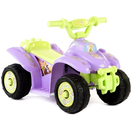 Disney Fairy Girls' 6-Volt Battery-Powered Quad Ride-On